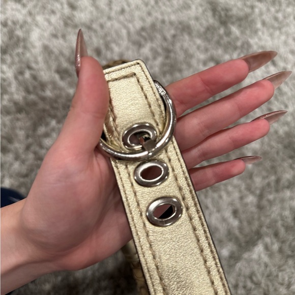 Rare Coach Brown Shoulder Bag F2316 Vintage Coach Bag Soho Signature Patch Work - Picture 4 of 8